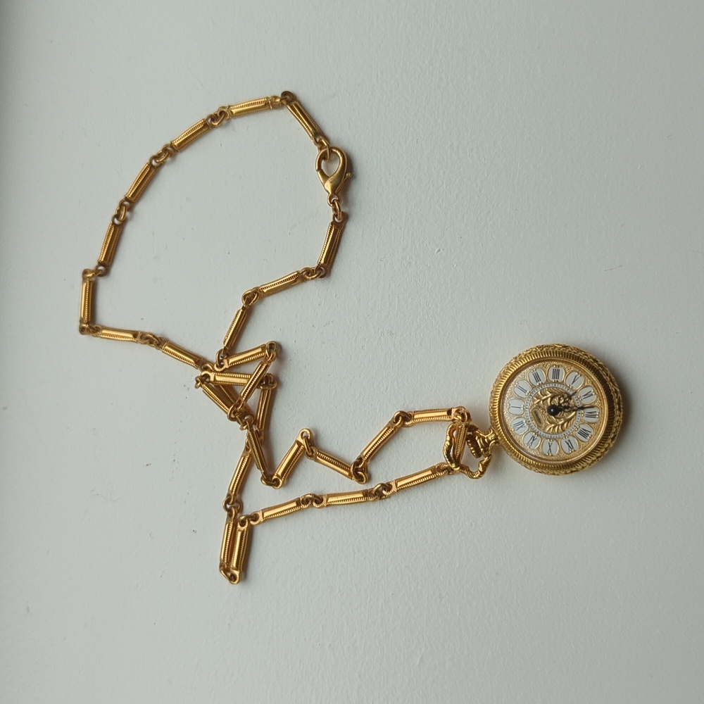 Vintage pocket watch and chain